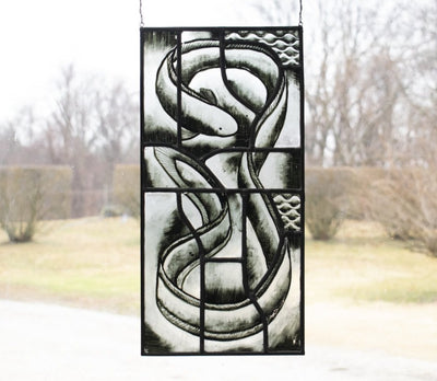 Stained Glass Eel Number Two by Zachary White